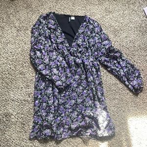 Floral baby doll dress